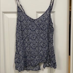 Navy Blue Tank Top